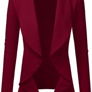 Doublju Red Blazer 1X